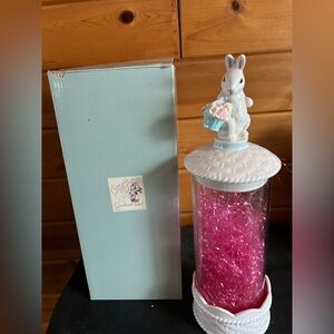 Grasslands Road Easter Greetings Bunny 🐰 Jellybean Canister